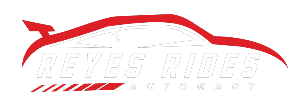 Reyes Rides LOGO on Black Background